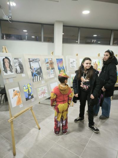 Първа изложба на децата от Арт школа „Живопис Класик”