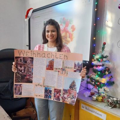 Ученици от ПХГ “Св. Св. Кирил и Методий“ изучаващи немски език, изработиха адвентни календари