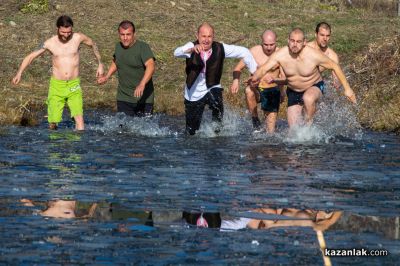 За първи път в Крън спасяваха Богоявленския кръст 