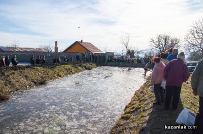 За първи път в Крън спасяваха Богоявленския кръст 