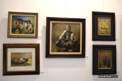 Фикрет Окан и Галя Златева  подредиха трета съвместна изложба в Казанлък 