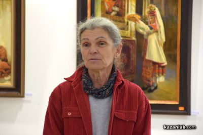 Фикрет Окан и Галя Златева  подредиха трета съвместна изложба в Казанлък 