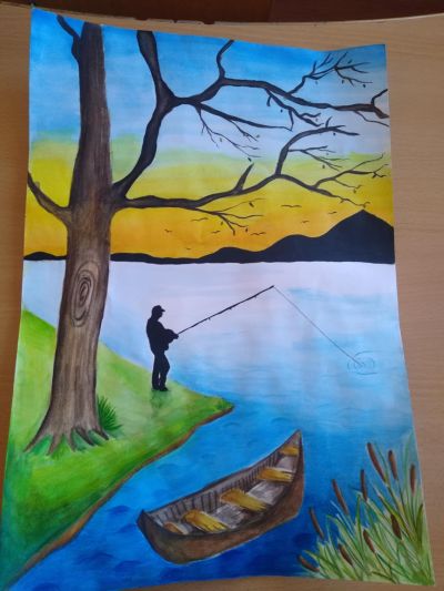 Кирковци с отличия от конкурса за детска рисунка “Аз и риболова“