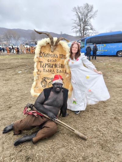 Кукери от община Павел баня взеха участие в “Симитлия - Древната земя на кукерите“