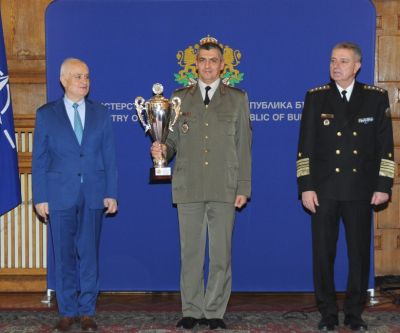 Министерството на отбраната награди десетте най-добри военни спортисти за 2024 г.