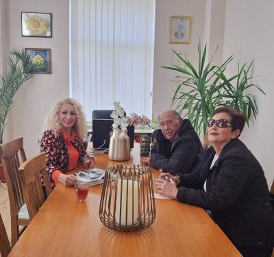 Кметът на град Шипка поздрави по повод “Св. Валентин“, Атанаска и Светослав Тончеви - номинирани за най-дългогодишна семейна двойка