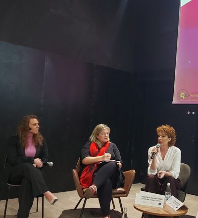 Сдружение “Жените на Казанлък“ участва в конференция на тема „Заплащане и равнопоставеност в България“