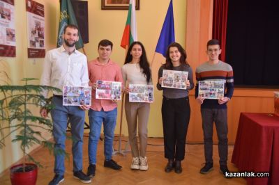 Единадесетокласници от Механото почерпиха опит от бивши възпитаници на гимназията, носители на наградата “Ученик на годината“