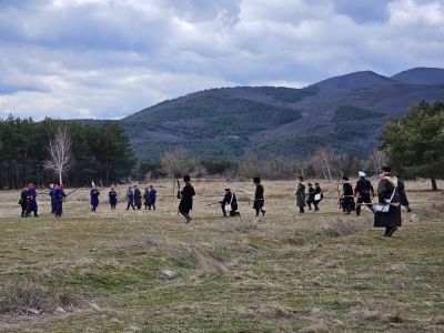 Трети март в Гурково бе честван със  забележителна историческа възстановка