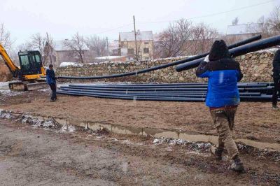 Първа копка за нов водопровод в гр. Шипка 