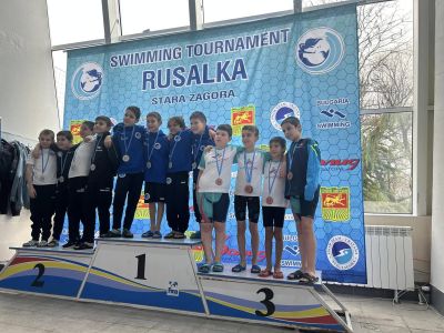 Отлично представяне на плувците от Антим спорт в старозагорски турнир