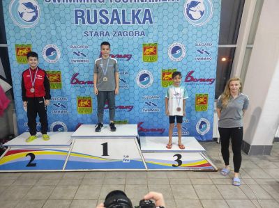 Отлично представяне на плувците от Антим спорт в старозагорски турнир