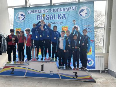 Отлично представяне на плувците от Антим спорт в старозагорски турнир
