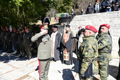 Новоназначени военнослужещи в Сухопътните войски положиха клетва в подножието на връх “Хаджи Димитър“