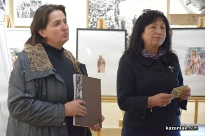 Млади художници създадоха реплики на Чудомирови творби в творческо ателие под наслов “Нежно вдъхновение“