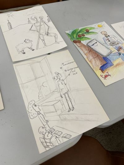 „Изкуствен интелект” бе темата на Осмото издание на „Училище за карикатура“ в Казанлък 