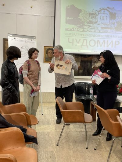 „Изкуствен интелект” бе темата на Осмото издание на „Училище за карикатура“ в Казанлък 