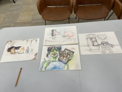 „Изкуствен интелект” бе темата на Осмото издание на „Училище за карикатура“ в Казанлък 