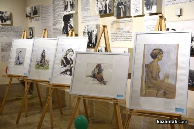 Млади художници създадоха реплики на Чудомирови творби в творческо ателие под наслов “Нежно вдъхновение“