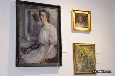 В Казанлък бе открита изложбата “…И продължавах да рисувам сама“, посветена на 150-ата годишнина от рождението на Елена Карамихайлова