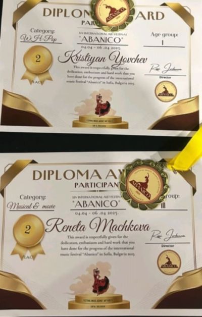 Седем сребърни медала за певците от школа ,,Орфей‘‘ при НЧ „Възродена Искра – 2000“