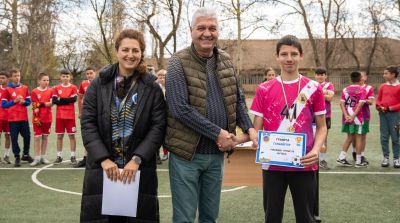 Празничен турнир по футбол се проведе в ПГЛПТ