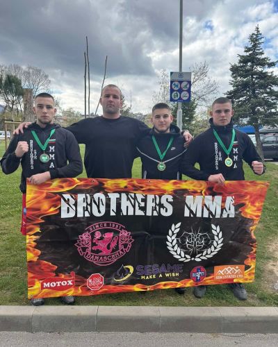 Казанлъшките бойци с отличия от международен турнир по бразилско джу-джицу в София