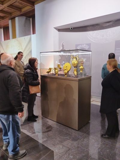 Тракийските съкровища представени в САЩ се завърнаха в България