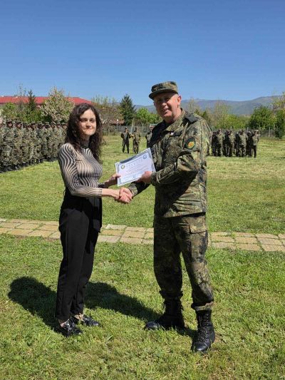 Военните тържествено отбелязаха Деня на храбростта