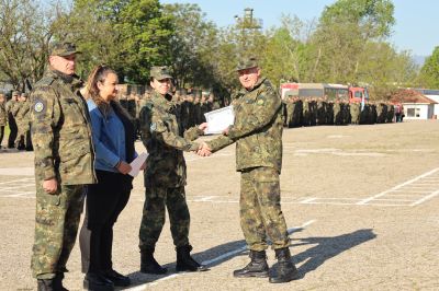 Военните тържествено отбелязаха Деня на храбростта