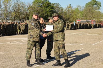 Военните тържествено отбелязаха Деня на храбростта