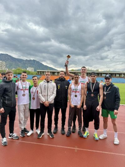 Силно представяне на лекоатлетите от ППМГ на национално състезание