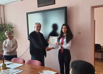 За един ден управлението в ПГ „Иван Хаджиенов“ се пое от учениците 