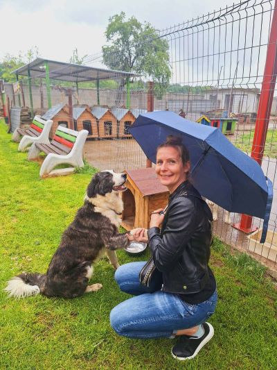 Рожден ден с кауза: Бездомничетата от Приюта за животни на Казанлък получиха храна и ласки