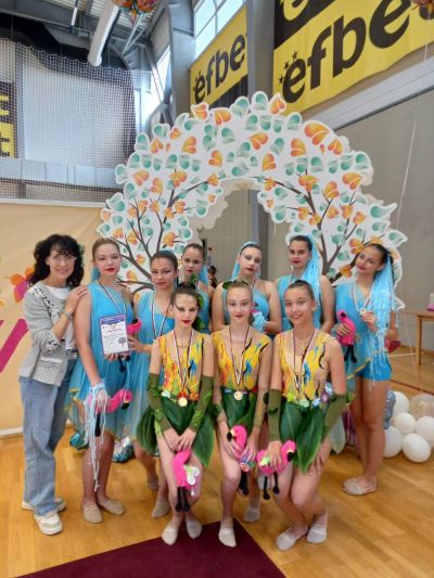 Казанлъшките гимнастички с блестящо участие на турнира „Фея под липите“