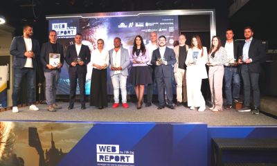 Иван Янев получи специалната награда за видеорепортаж на наградите Web Report