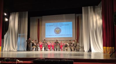 Любителско художествено творчество показаха военнослужещи от 61-ва бригада на сцена в Карлово