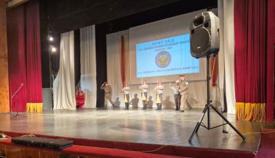 Любителско художествено творчество показаха военнослужещи от 61-ва бригада на сцена в Карлово