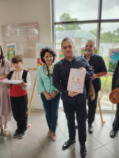 Кирковци с най-много присъдени награди от Националния конкурс за живописна рисунка “Вълшебство на розите“