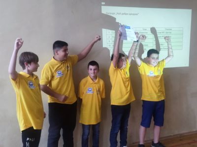 Отново сме на върха на Роботика за България