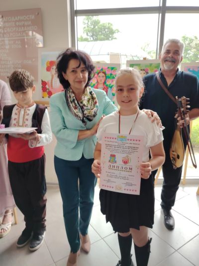 Кирковци с най-много присъдени награди от Националния конкурс за живописна рисунка “Вълшебство на розите“