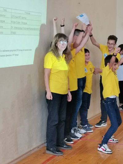 Отново сме на върха на Роботика за България