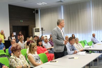 Инж. Владимир Чучумишев с поздравления и благодарност за дългогодишното партньорството между ТПП – Стара Загора и „Арсенал“