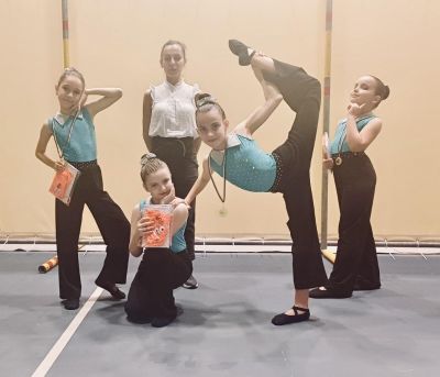 Силно представяне и четири отличия за гимнастичките на СК „Розова долина“ от Държавното първенство в Пловдив