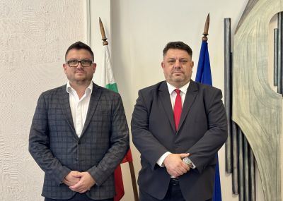 Вицепремиерът Атанас Зафиров посети Областна администрация Стара Загора за работна среща с областния управител д-р Неделчо Маринов
