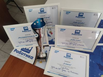 Сребро за отбор CyberRobo от ИКТ Център