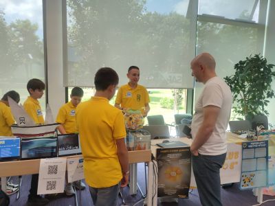 Сребро за отбор CyberRobo от ИКТ Център