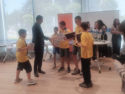 Сребро за отбор CyberRobo от ИКТ Център