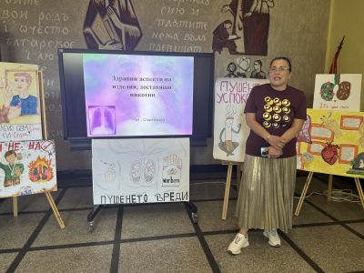 Чрез образователни инициативи ОУ „Св. Паисий Хилендарски“ показа вредата от употребата на цигари, алкохол и наркотици