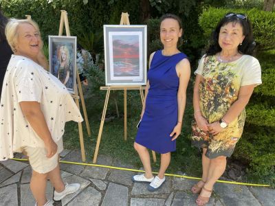 Ученици от 140 СУ “Иван Богоров“ - София представиха свои рисунки в музей „Чудомир“